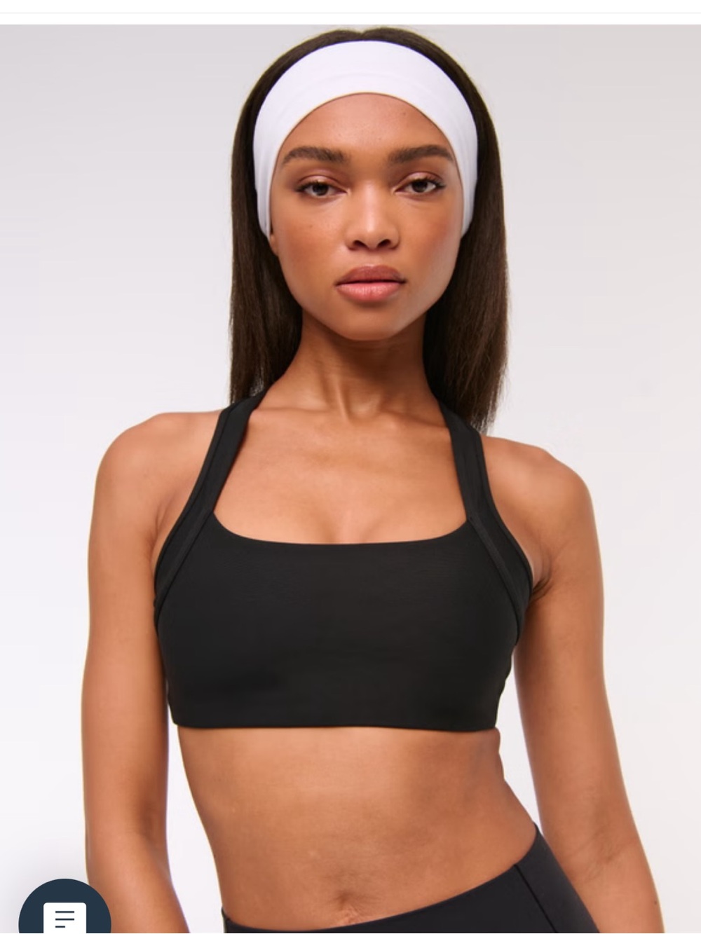 YPB sculptLUX Sports Bra - Black